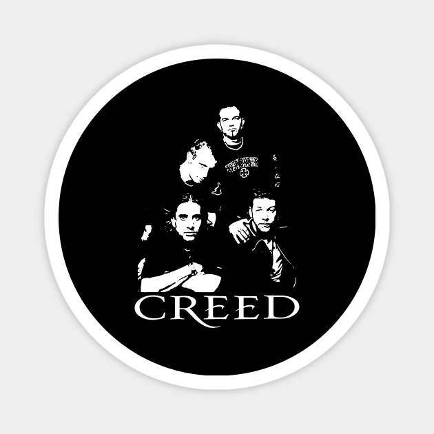 Creed rock music Magnet by regaju